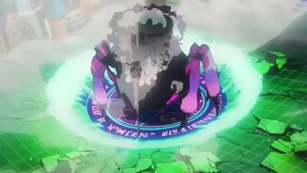 One Piece Teleportation Circles Saturn की Entry