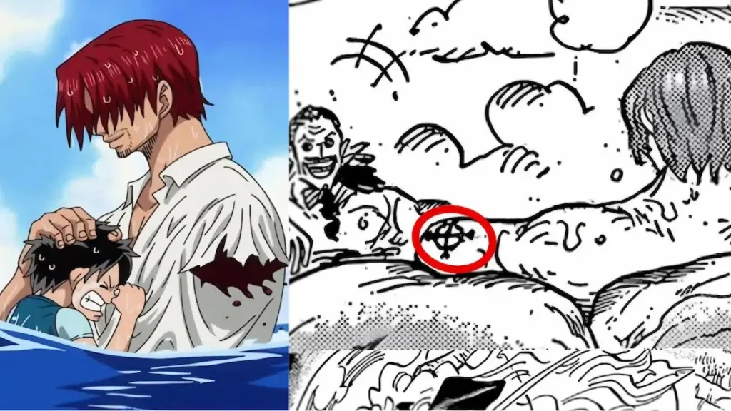 One Piece Shanks Left Hand Sacrifice