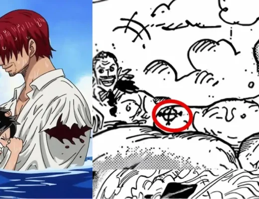 One Piece Shanks Left Hand Sacrifice