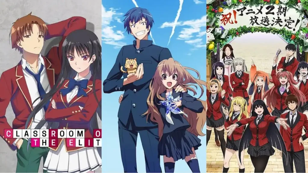 Top 5 High School Anime 2025