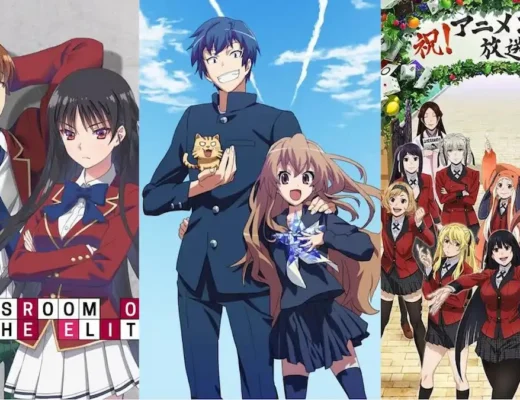 Top 5 High School Anime 2025